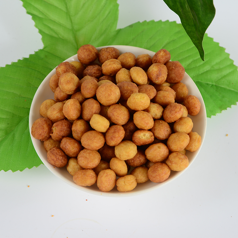 丰煌 蒜香开心豆 开心果休闲麻辣小吃零食品青豆豆制品膨化食品 优惠