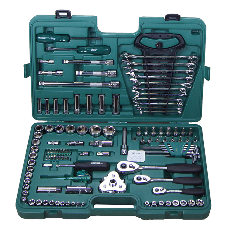 世达(sata) 汽修汽保工具120 1件公制组套6.3x10x12.5mm