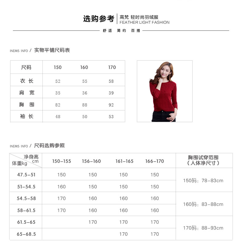 
                                        高梵 新款春秋装潮圆领纯色宽松毛衣女装时尚百搭弹力柔软针织衫 266A 藏青 160/M                