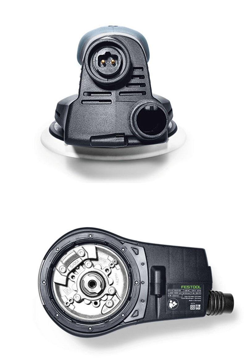 festool费斯托汽车干磨机ets ec150-5号电动无碳刷智能磨机头
