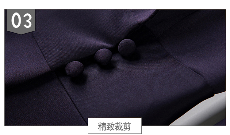 
                                        路慕2017春秋新款连衣裙OL职业长袖大摆裙V领七分袖大码女装 黑色(七分袖) L                