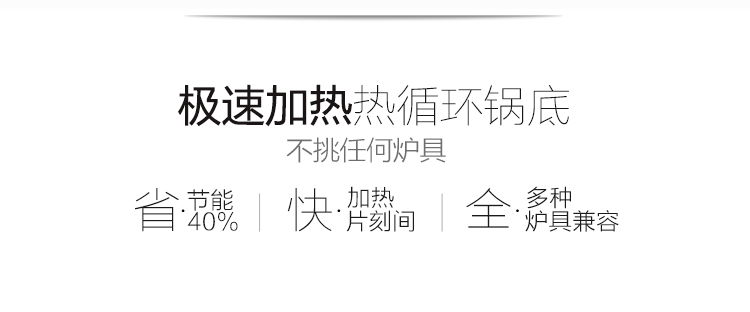 南方厨具 炒锅  平底锅 不粘锅无油烟炒菜锅具 电磁炉燃气灶通用 带锅盖 CY-30003 磨砂黑 手提盖 30cm