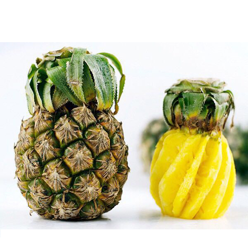 【顺丰】 泰国迷你小菠萝 普吉小凤梨去皮削皮真空包装 1约6-10个