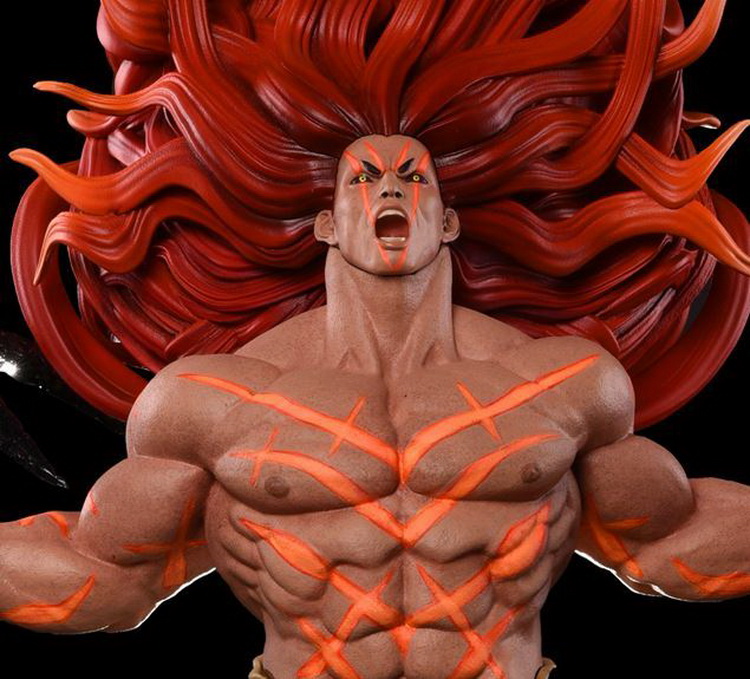 pcs 街头霸王v 内卡利 1/6全身雕像 经典普通版