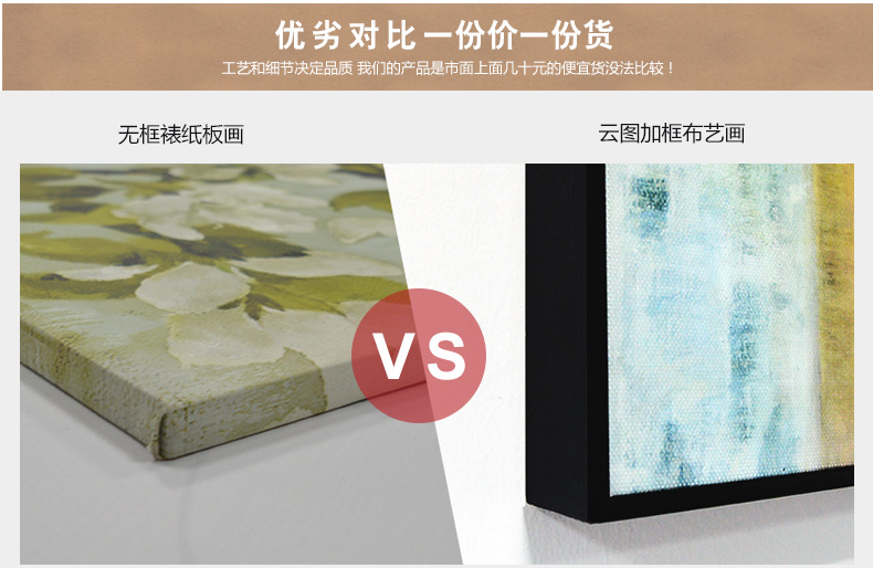 
                                        云图 创意抽象装饰画客厅现代简约玄关办公室酒店背景墙三联挂画 一套ABC画面 60*60(黑色框)                