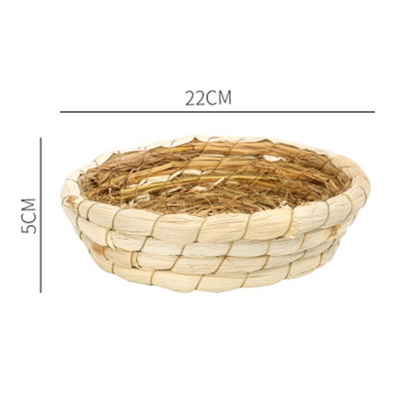 安迪优美 兔子兔兔窝 龙猫天竺鼠荷兰猪草窝 保暖草垫 草窝兔子兔兔窝