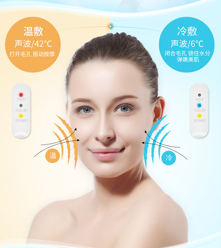 TOUCHBEAUTY 溫冷聲波護膚儀