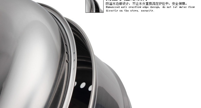 国风GuofenG 尚厨28cm蒸锅 304+430不锈钢复底电磁炉通用蒸锅 多用锅汤锅