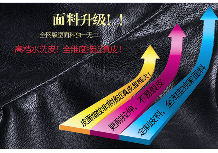 妮可思2015秋冬新款弹力水洗皮裤黑色PU皮显瘦小脚铅笔女打底长裤女9536 黑色 S