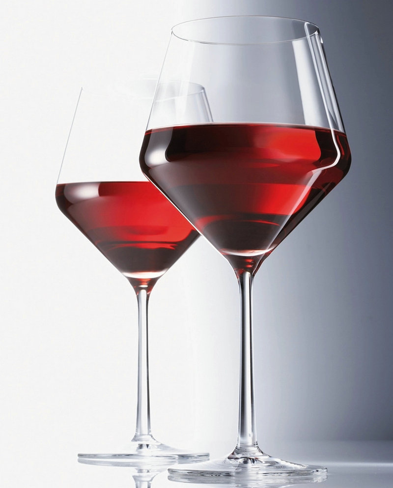 原装进口德国肖特圣维莎无铅水晶勃艮第红酒杯高脚杯葡萄酒杯套装