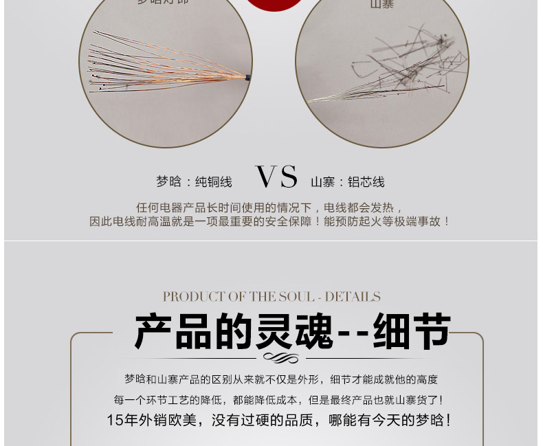 梦晗北美欧式灯吸顶灯铁艺卧室灯餐厅过道灯灯具灯饰2027 2027-6(头)