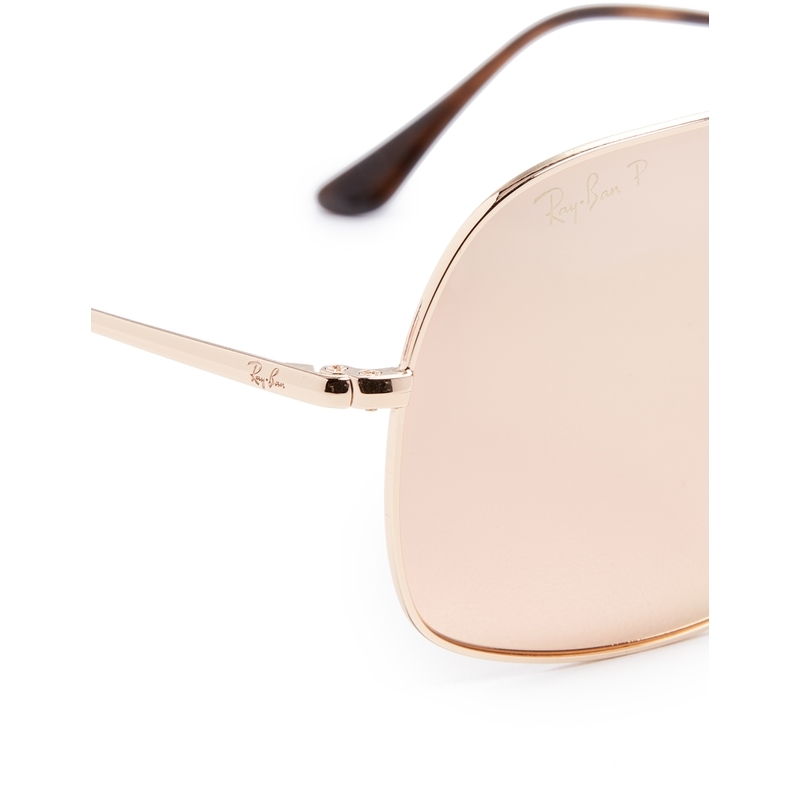 雷朋/男士 rb3587 chromance 太阳镜 72064 gold/pi