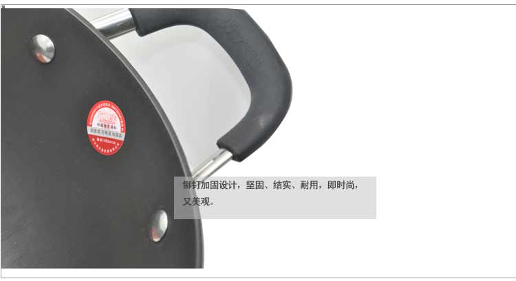 
                                        炊大皇铸铁不锈炖锅炒锅 32cm CKN5732YK                