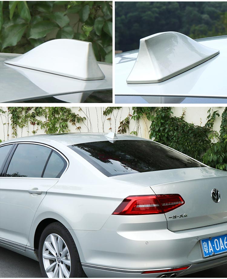 适用于大众全新迈腾鲨鱼鳍天线汽车装饰天线1718迈腾改装装饰天线新