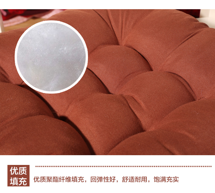 
                                        【京东快递】摩亚 素色磨毛九针椅垫纯色珍珠棉坐垫子沙发垫 花色随机发送 40*40cm                