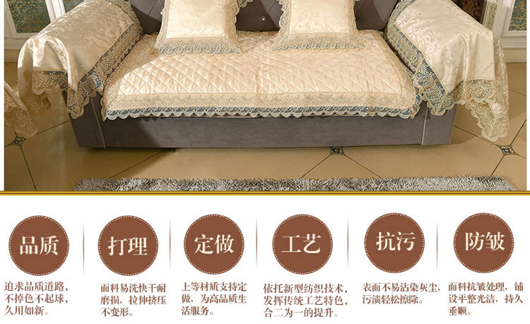 
                                        月和家思 欧式布艺沙发靠枕 靠垫抱枕办公室腰靠垫大靠背套不含芯 菲奥拉 50*50cm靠垫 含芯                