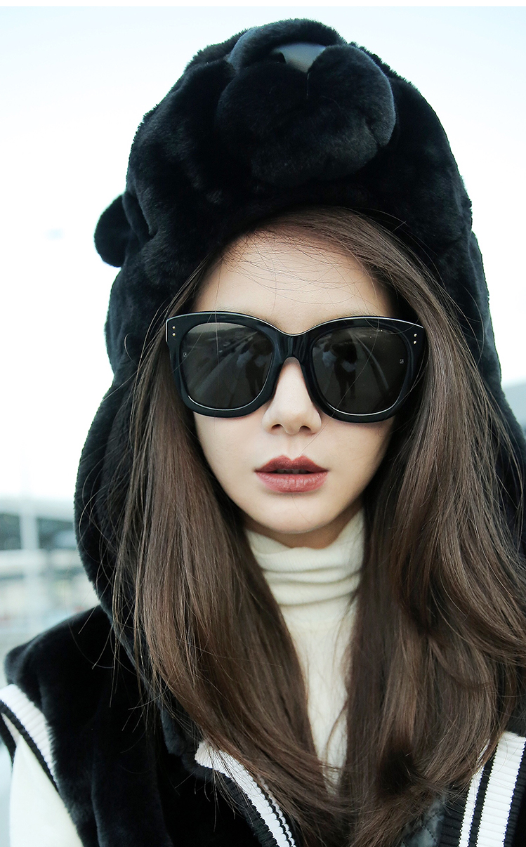 佩德森2018新款戚薇明星同款偏光近视墨镜女圆脸男士司机镜潮网红太阳