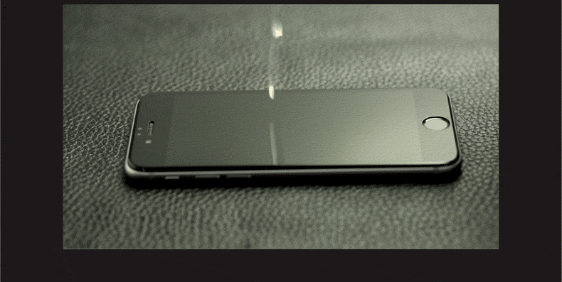 Benks 苹果6s钢化玻璃高清手机贴膜 适用于苹果6s/iPhone6s/6s Plus (0.3mm)钢化背膜-泡芙小姐【5.5英寸】