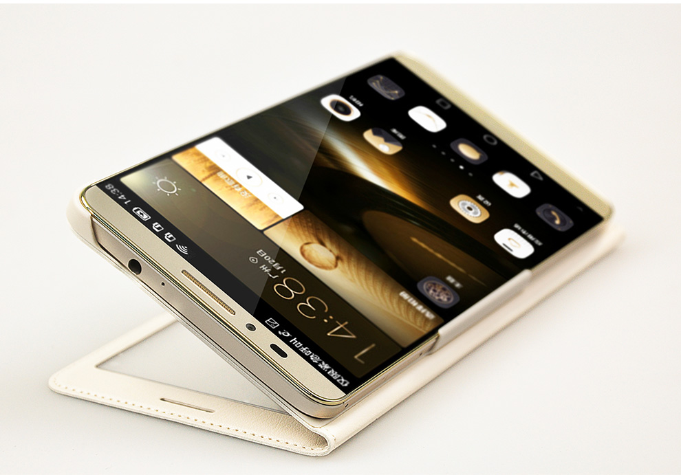 华为 Ascend mate7 智能 4G手机 琥珀金 电信4G (2G RAM+16G ROM) 套餐版