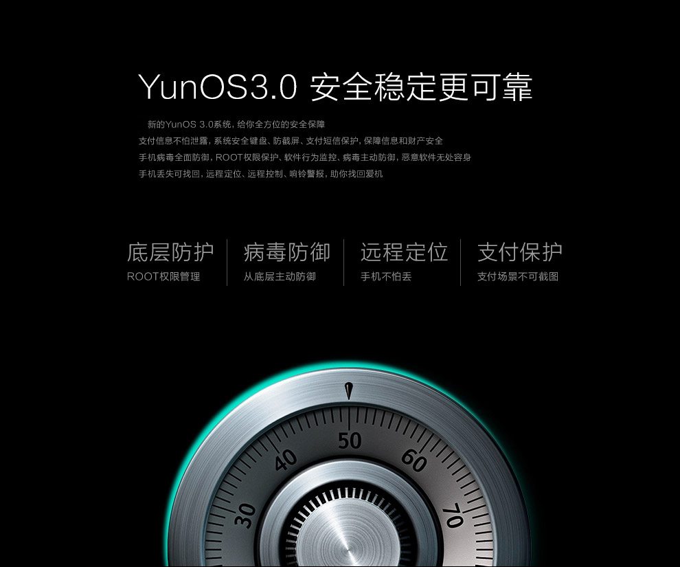 纽曼 纽扣 CM810 移动联通双4G 双卡双待（16G ROM）指纹手机 白色
