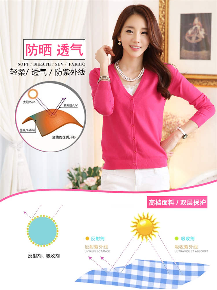 情蜜妮实拍2016春秋季新款开衫女针织衫打底衫空调衫毛衣长袖女 黑色 M
