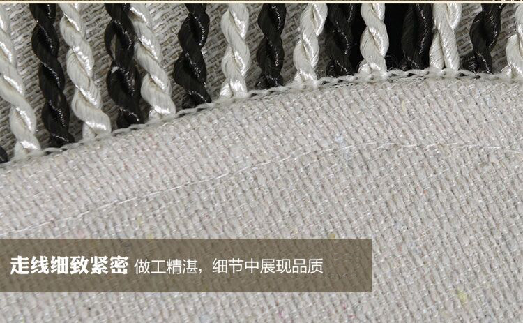 真琴全盖沙发巾沙发套罩加厚防滑盖布 植绒方块 180*320cm三人位