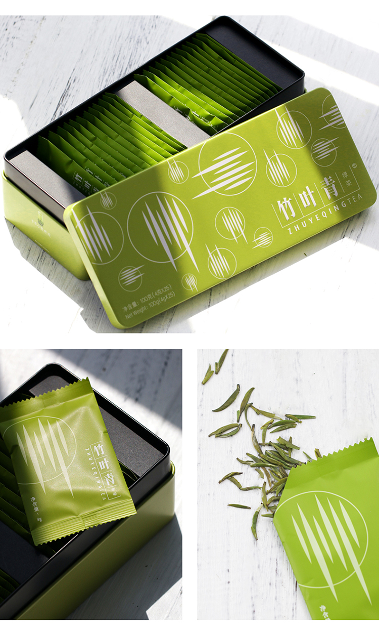 竹叶青茶叶峨眉高山绿茶特级(品味)经典年货礼盒100g