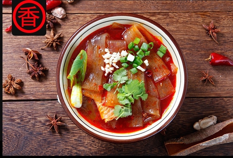 宽粉 四川粉苕粉皮248g*5袋 红薯粉条 手工粉 火锅川粉酸辣粉 248g*10