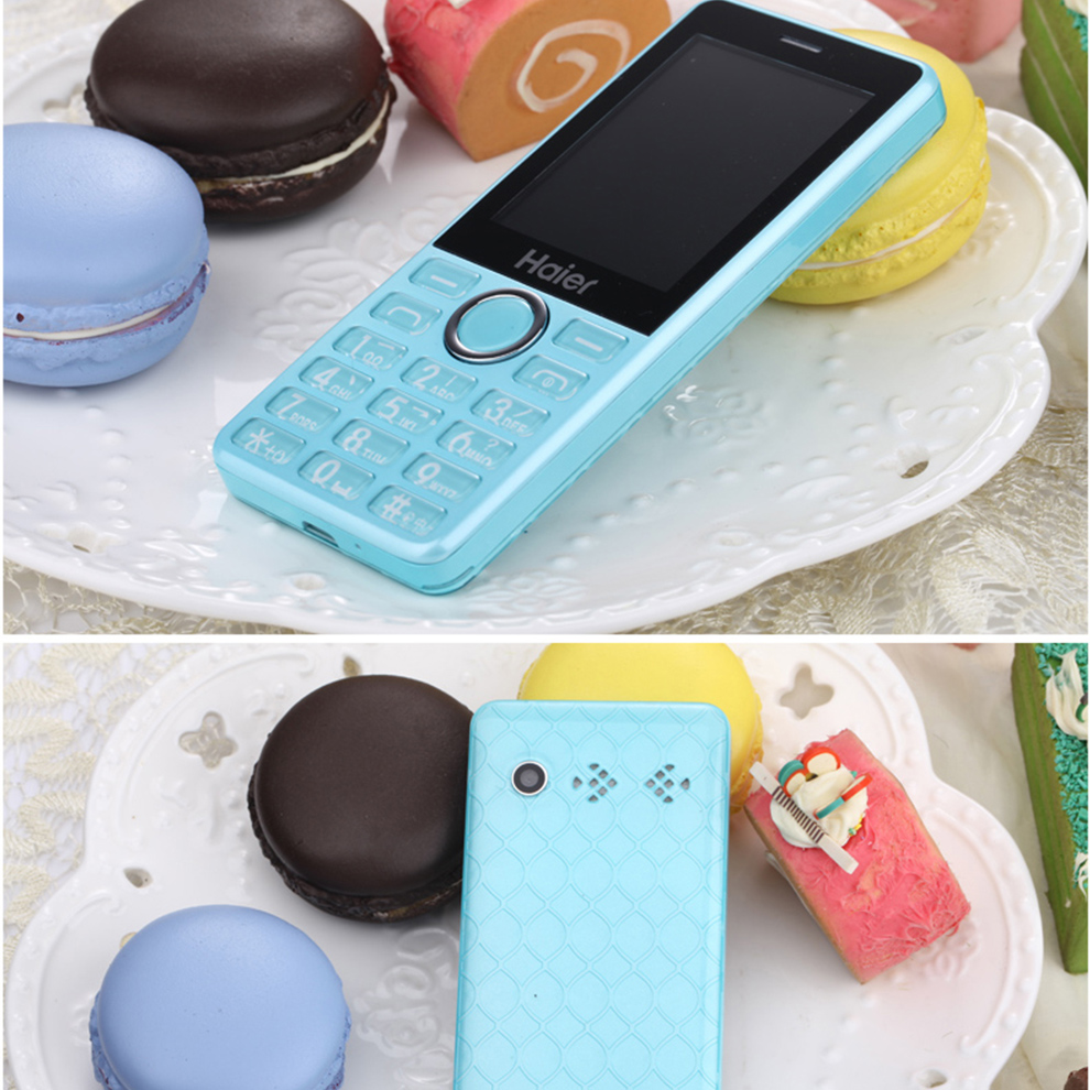 海尔 (Haier) M318 移动/联通 老人手机 梦幻紫