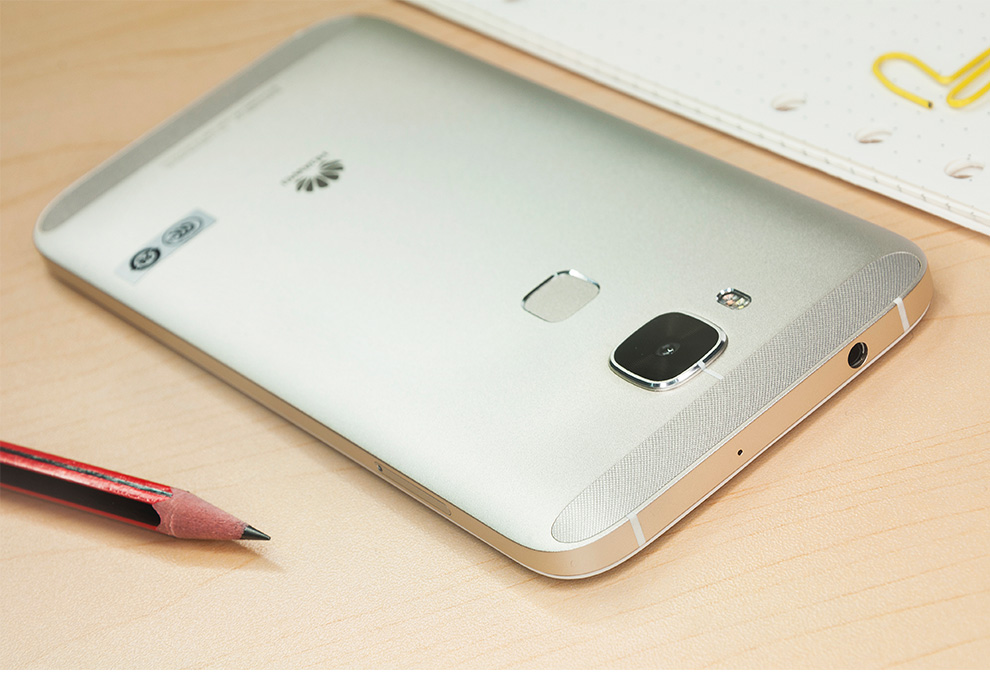 华为 G7Plus 4G 双卡双待手机 香槟银 移动联通双4G(2G RAM+16G ROM)套餐