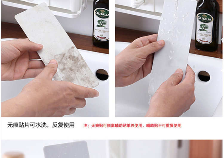 
                                        双庆 厨房无痕沥水收纳架 筷子筒沥水置物架筷子笼                