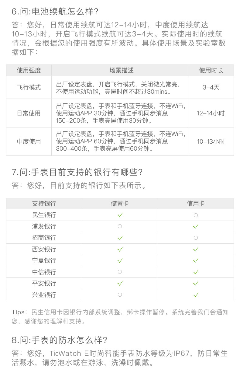 【TicWatchE 时尚系列】智能手表男谷歌3G独