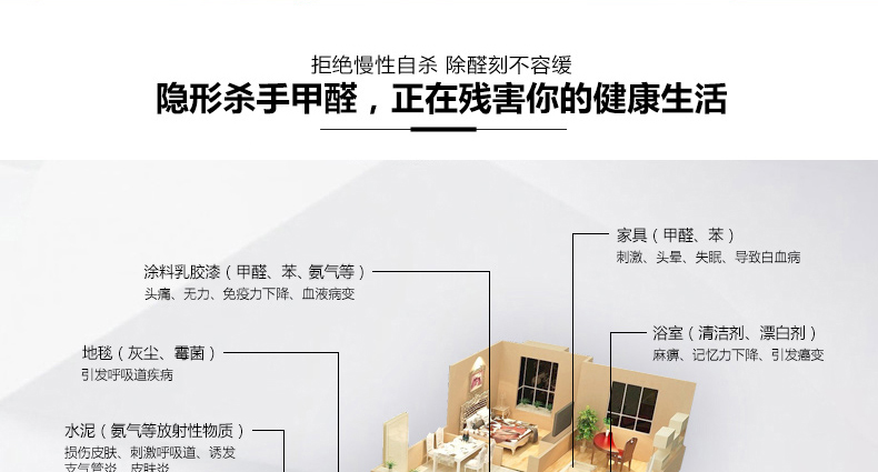思乐智MEF500 家用甲醛测试仪车用室内甲醛检测仪器TVOC空气检测仪