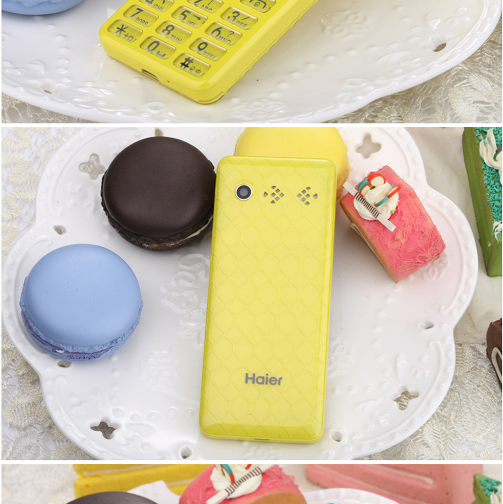 海尔 (Haier) M318 移动/联通 老人手机 梦幻紫