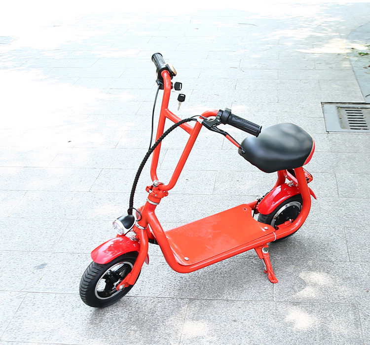 迷你小哈雷女士电动滑板车双减震锂电池可折叠代驾踏板自行车 续航30