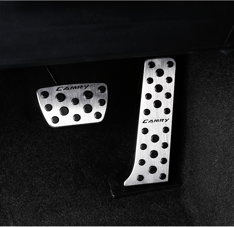 车州鑫 18款新凯美瑞油门踏板八代丰田凯美瑞油门脚踏打刹车踏板防滑