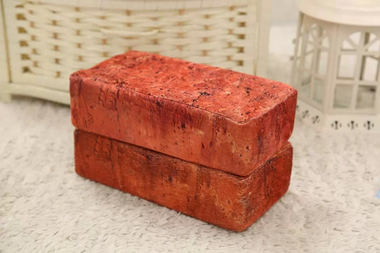 毛绒玩具板砖创意仿真红砖头抱枕拍砖搞怪逼真儿童男女生礼物(空心砖