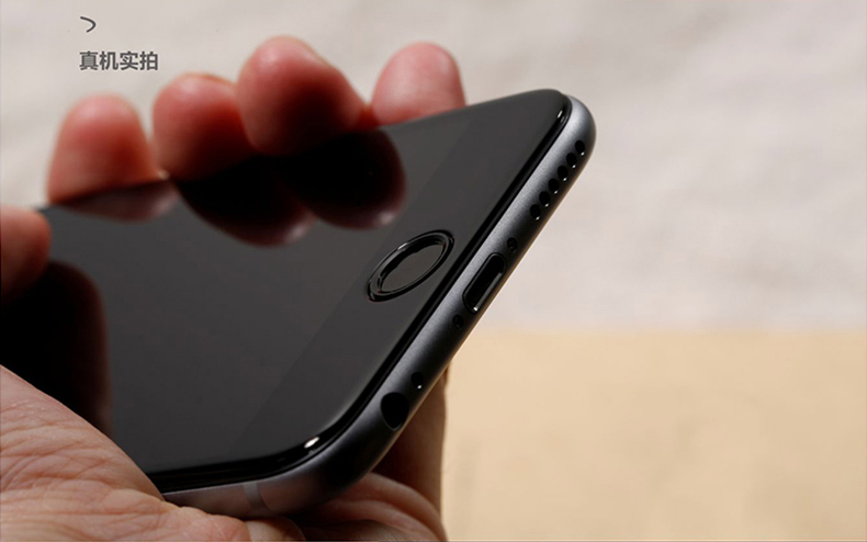 Benks 苹果6s钢化玻璃高清手机贴膜 适用于苹果6s/iPhone6s/6s Plus (0.3mm)钢化背膜-泡芙小姐【5.5英寸】