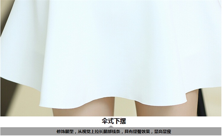 独梵 2015秋季新款女装韩版休闲运动短裙套装两件套8659 黑色 XL/170