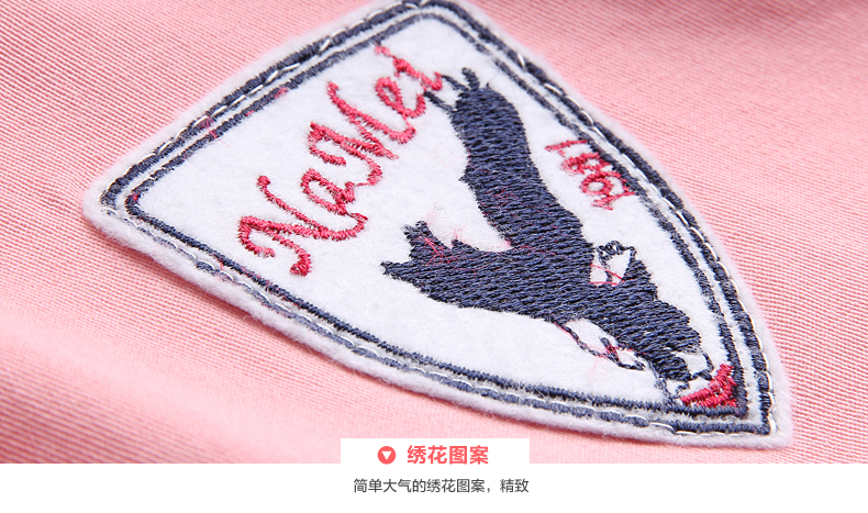 星琴女学生风衣少女秋装外套2015新款韩版初高中学生中长款假两件 蓝色 L