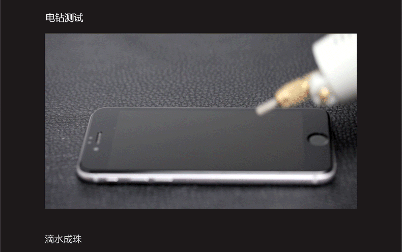 Benks 苹果6s钢化玻璃高清手机贴膜 适用于苹果6s/iPhone6s/6s Plus (0.3mm)钢化背膜-泡芙小姐【5.5英寸】