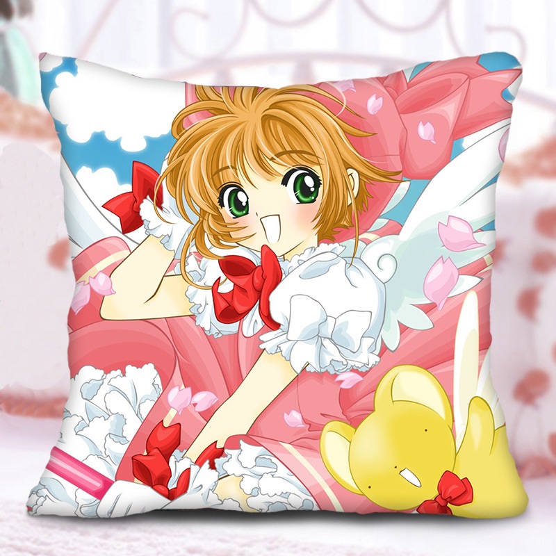 刻沫 百变小樱抱枕 魔卡少女樱 二次元宅卡通动漫周边靠枕靠垫子女生