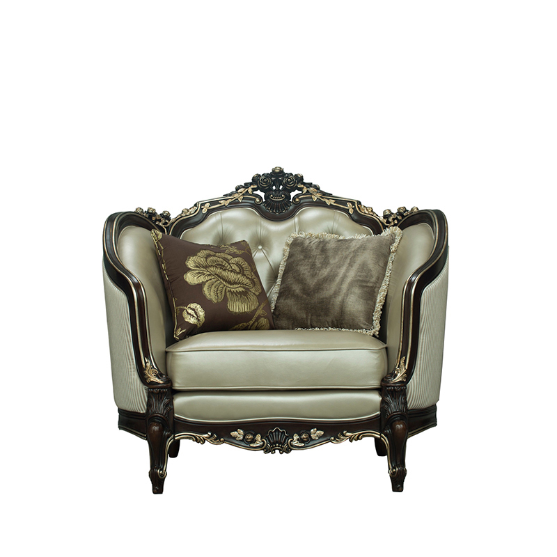 宫廷壹号家具 法式新古典巴黎左岸pb-c3032c-1单人沙发 _现价24699元