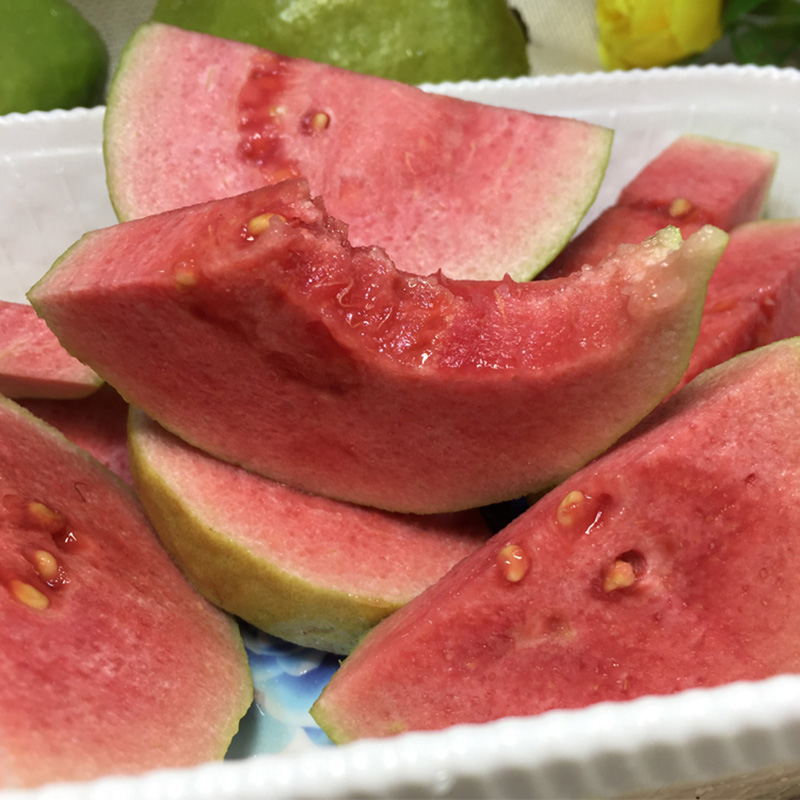 博多客 红心芭乐 红心番石榴 珍珠红芭乐 新鲜水果 西瓜芭乐 带箱5kg