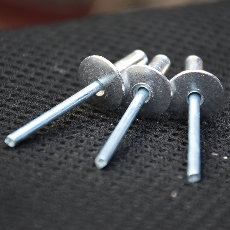 大帽抽芯铝铆钉大头铆钉加大帽沿抽芯铆钉41350只