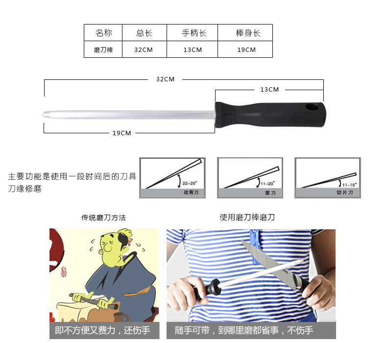 ASD/爱仕达 不锈钢厨房套刀七件套 WG904307