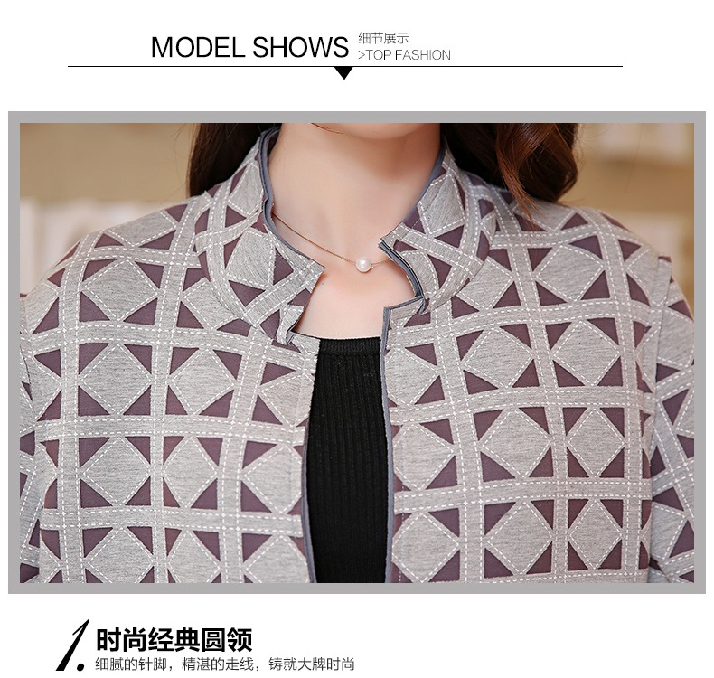 吉禾伊嘉2015年秋季新款韩版女士修身显瘦中长款长袖立领轻薄款外套风衣、 紫色 2XL