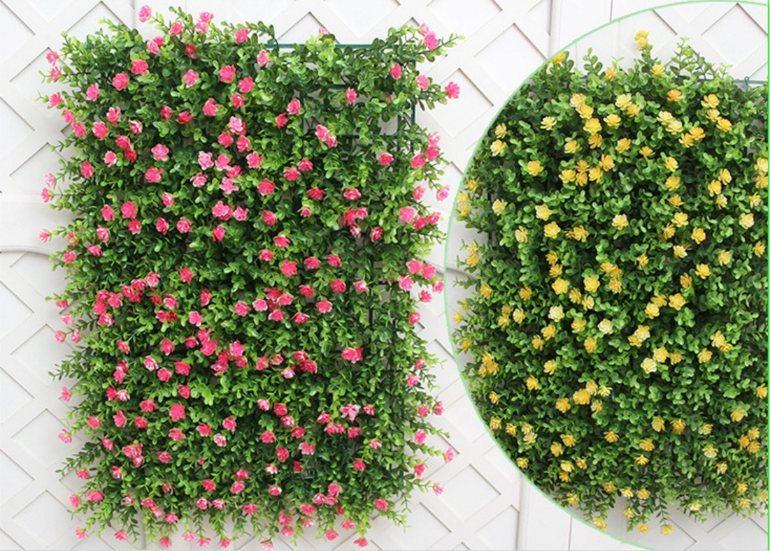 苏茂 仿真草坪塑料假草坪人造草坪植物墙背景墙室内阳台装饰 满天星