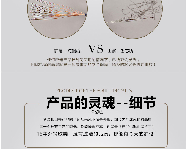 梦晗吊灯欧美式乡村现代简约铁艺客厅卧室灯餐厅灯具灯饰2026 3头米黄色灯罩