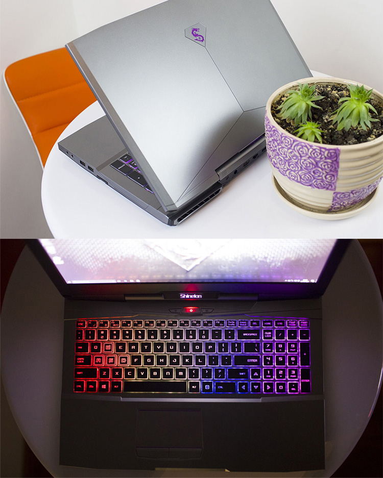 炫龙shinelon炎魔t50银刃gtx10504g独显156英寸游戏笔记本i77700hq8g